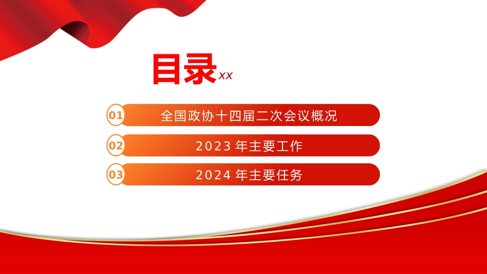 2024全国政协工作报告学习PPT课件模板.pptx_第3页