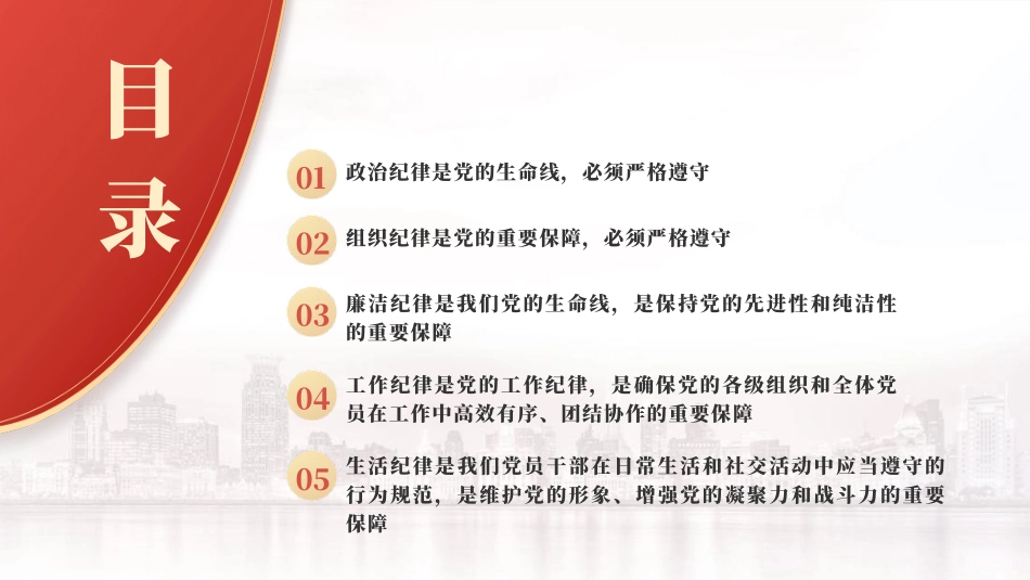 党纪学习教育党课：严明党的纪律规矩展现新时代干部风貌ppt.pptx_第3页