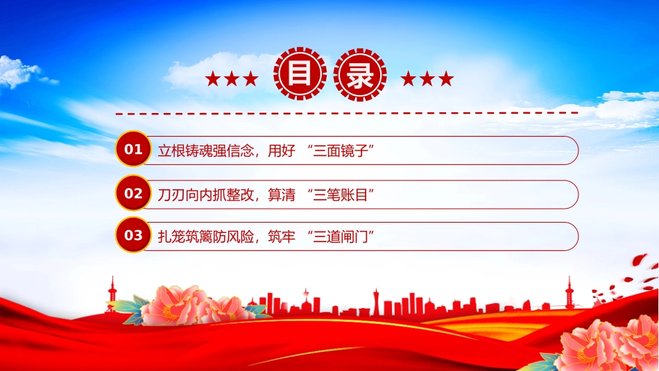2025上半年党风廉政工作会议发言材料PPT模板.pptx_第3页