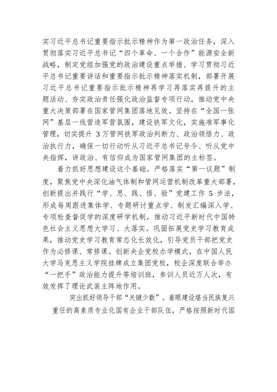 强化党建引领保障 铸牢红色能源动脉.docx_第2页