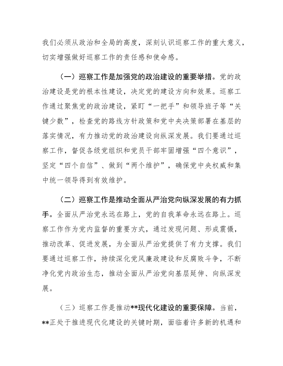 在八届市委巡察工作领导小组第十次会议上的讲话提纲.docx_第2页