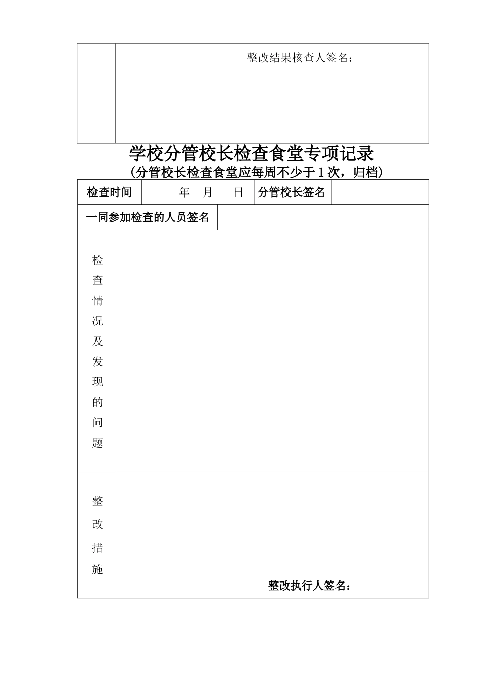 学校食堂各种检查记录表格表册11.docx_第2页
