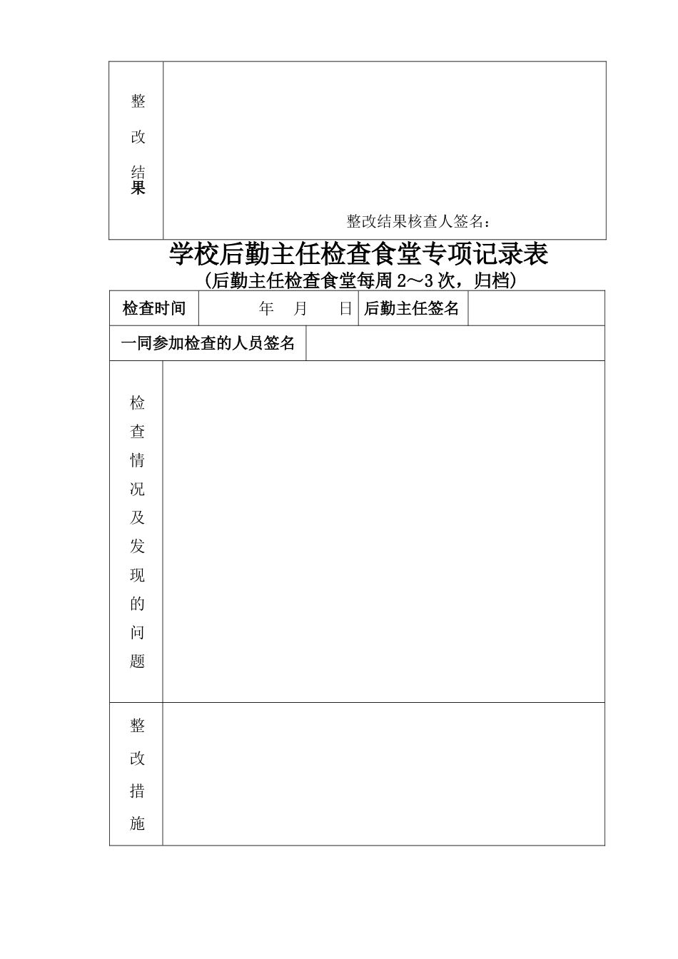 学校食堂各种检查记录表格表册11.docx_第3页