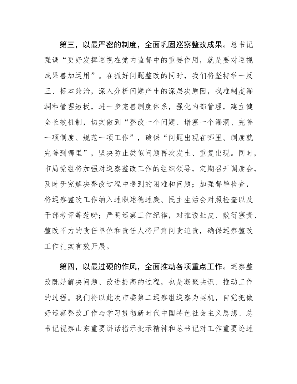 党组书记在市委巡察情况反馈会议上的表态发言.docx_第3页