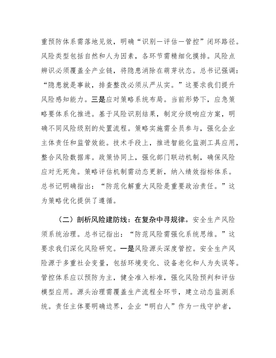 筑牢安全新长城，擘画治理新蓝图——在2025年全镇安委会全体成员会议暨企业安全生产“明白人”培训会上的讲话.docx_第3页