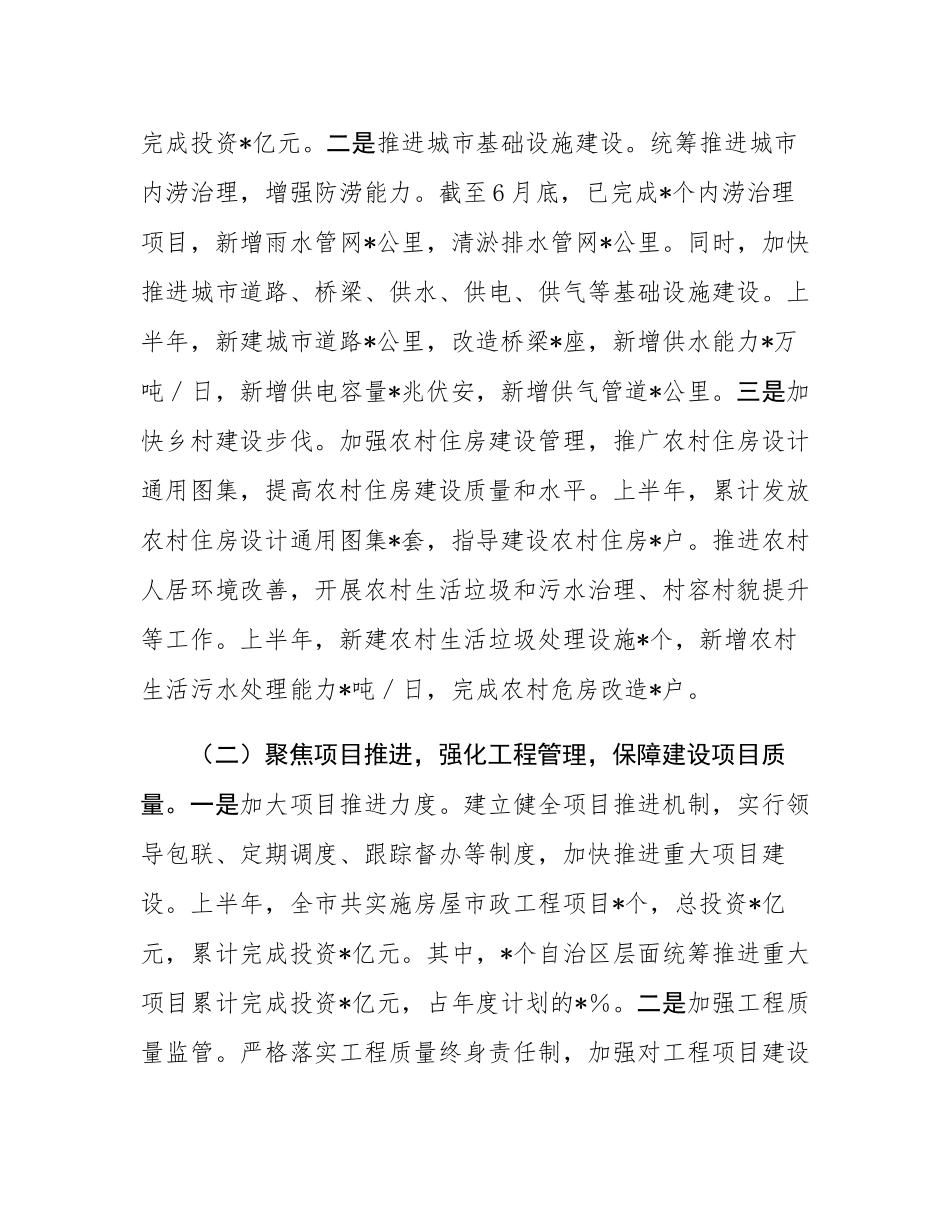 市住建局2025年上半年工作总结.docx_第2页