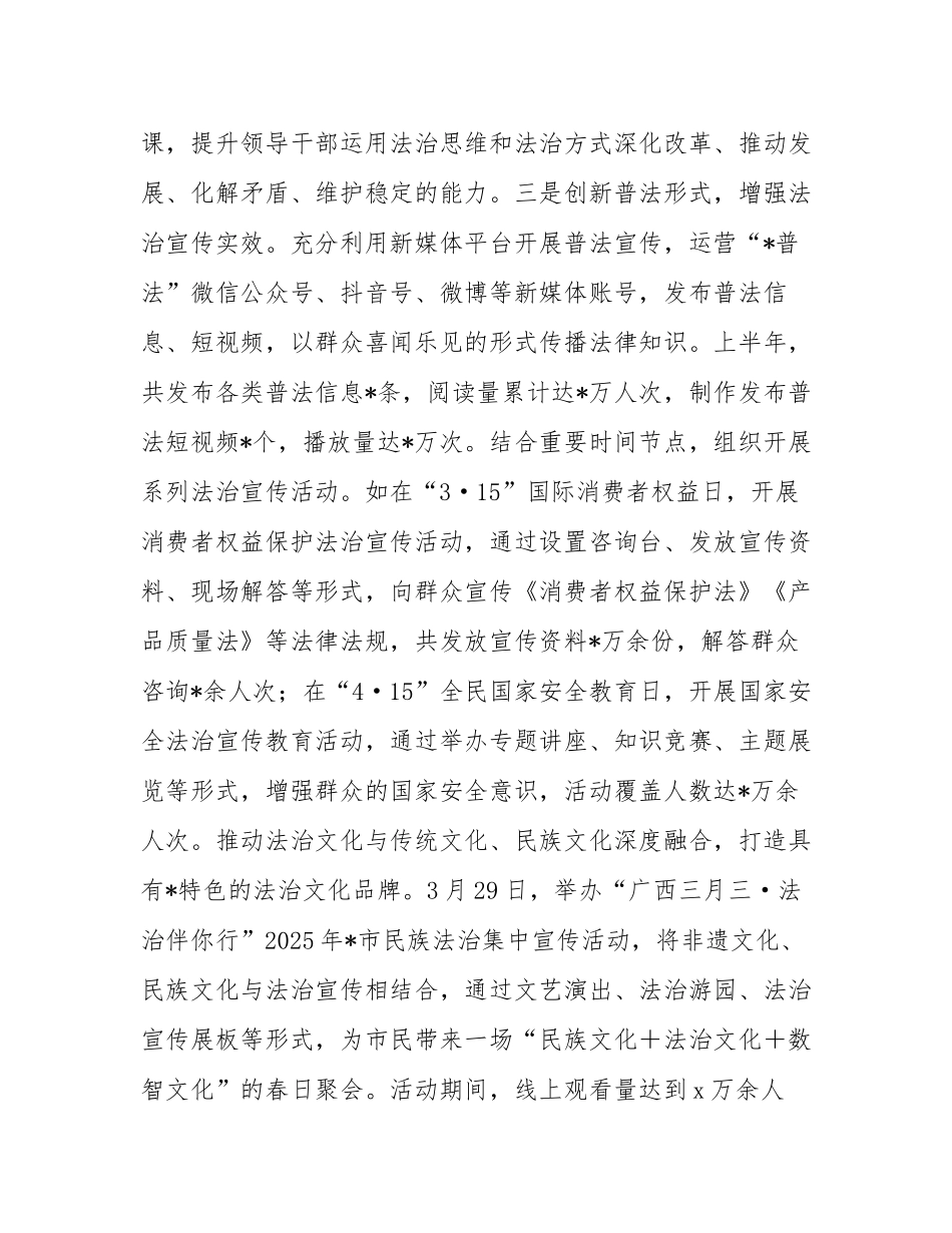 某市司法局2025年上半年工作总结.docx_第2页