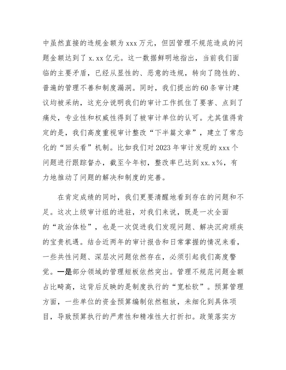 在2025年政府系统审计工作会议上的讲话.docx_第2页