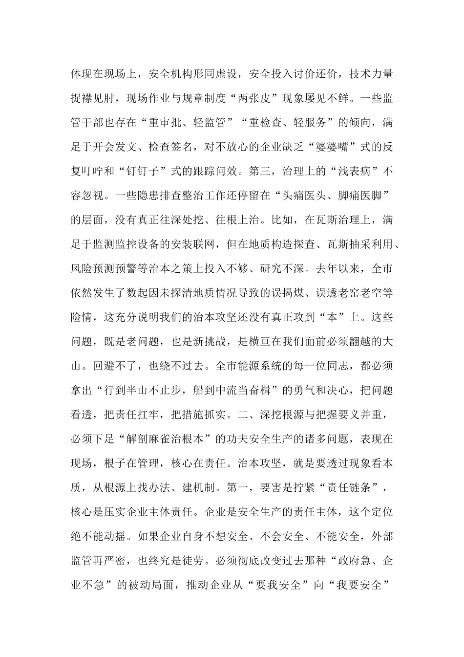 在2025年全市能源领域安全生产治本攻坚三年行动专题调度会上的讲话.docx_第3页
