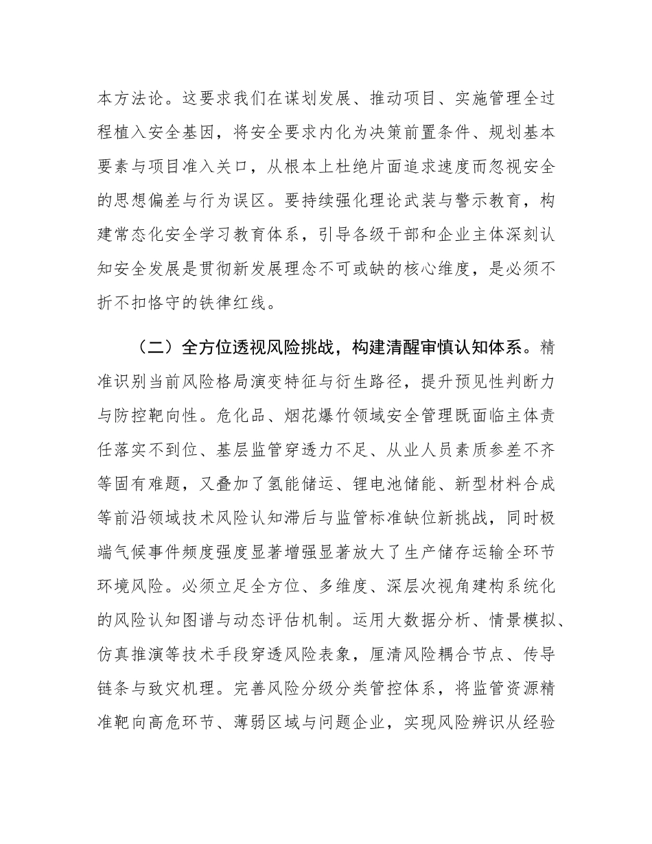 在全市危险化学品和烟花爆竹安全生产专委会会议上的讲话.docx_第3页