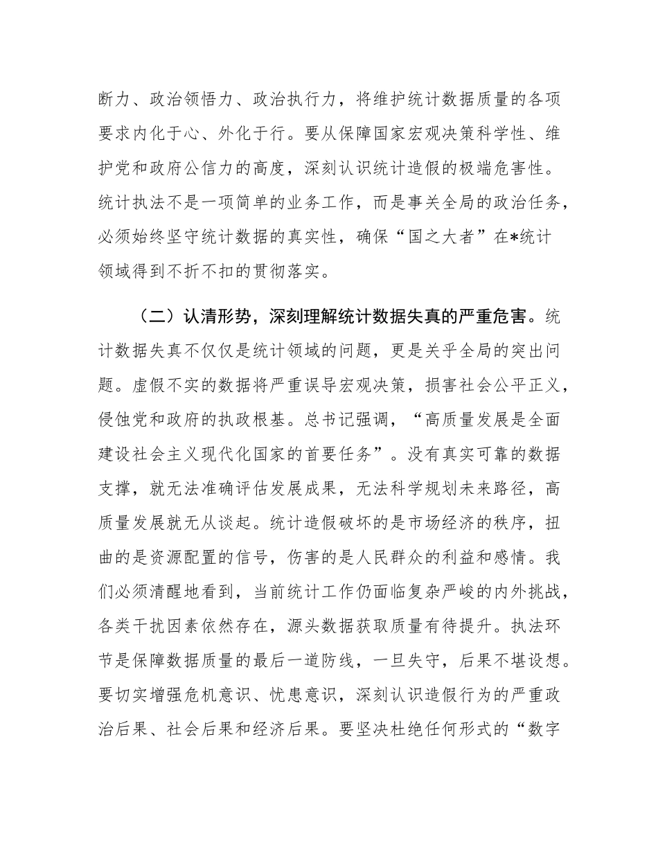 在2025年全市统计执法业务能力提升培训会上的讲话.docx_第3页