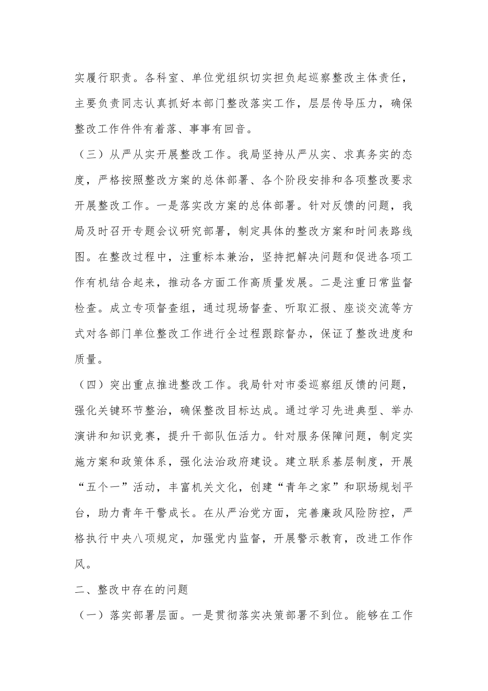 市司法局2024年巡察整改工作总结.docx_第2页