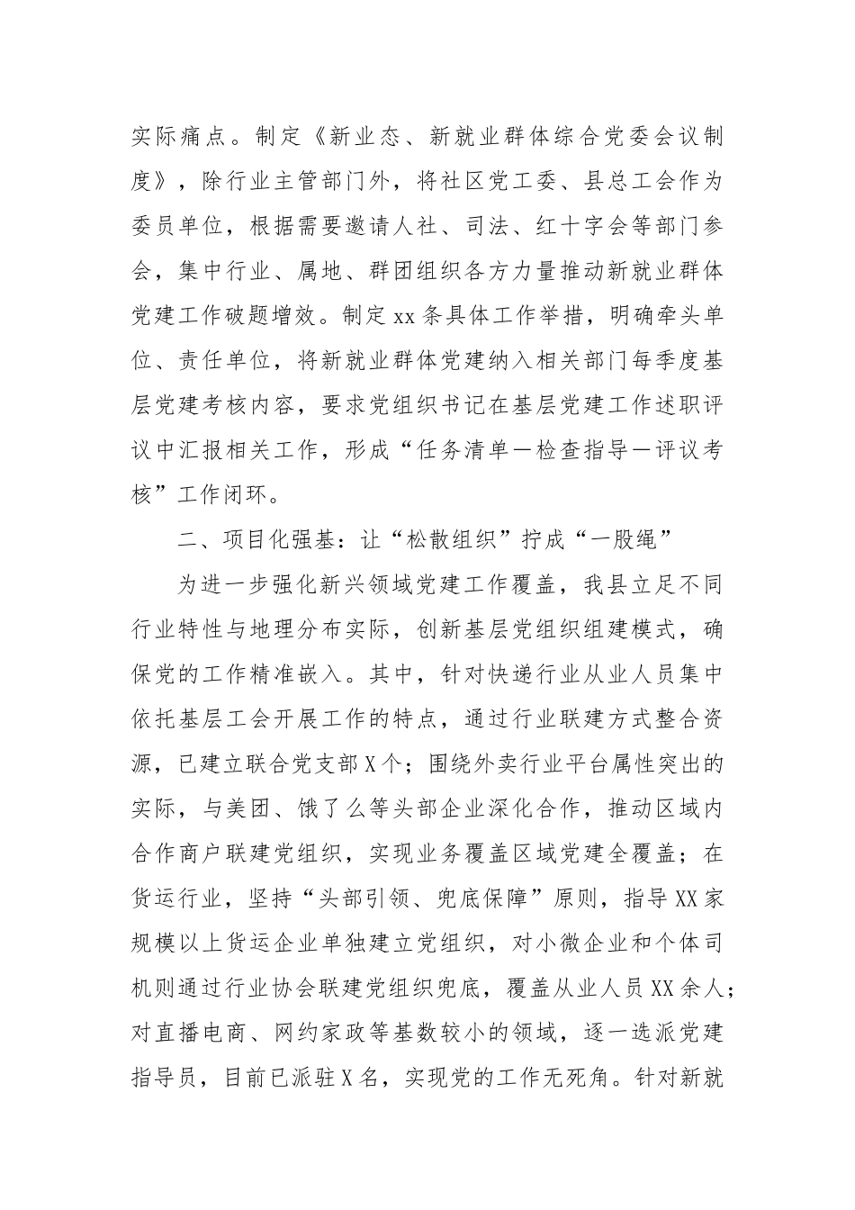 新就业群体党建工作报告2.docx_第2页