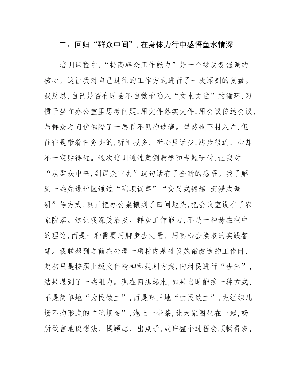 参加2025年镇中青年干部能力提升培训班的心得体会.docx_第3页