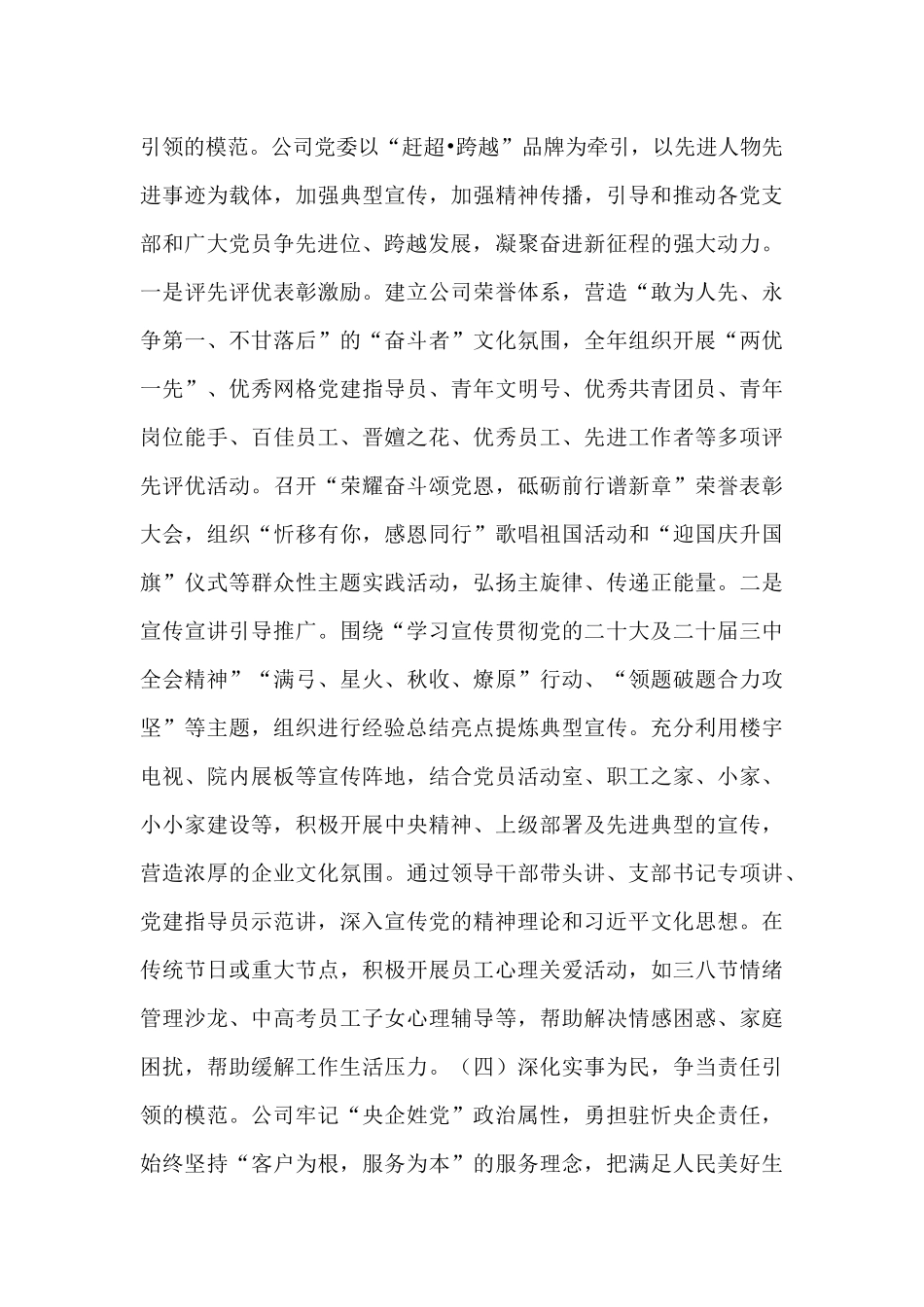 国企党委2025年上半年落实全面从严治党主体责任情况报告.docx_第3页