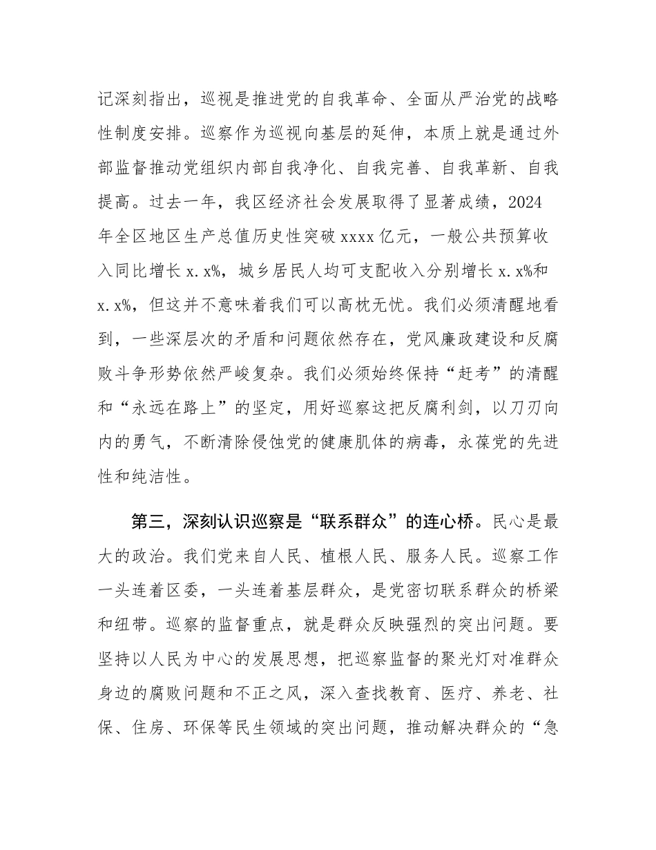 在2025年区委第八届第七轮巡察工作动员部署会上的讲话.docx_第3页