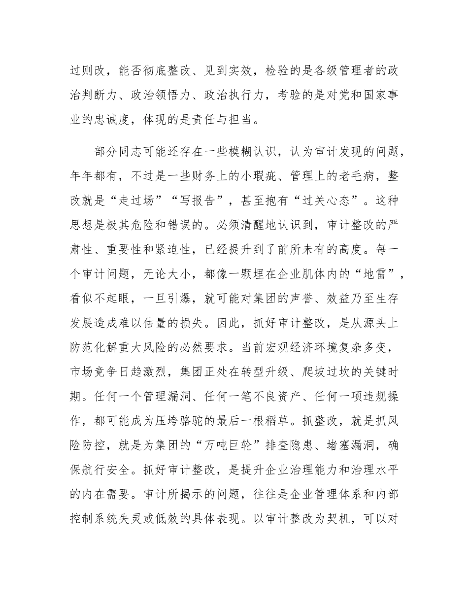 在2025年集团审计整改工作会上的讲话.docx_第2页