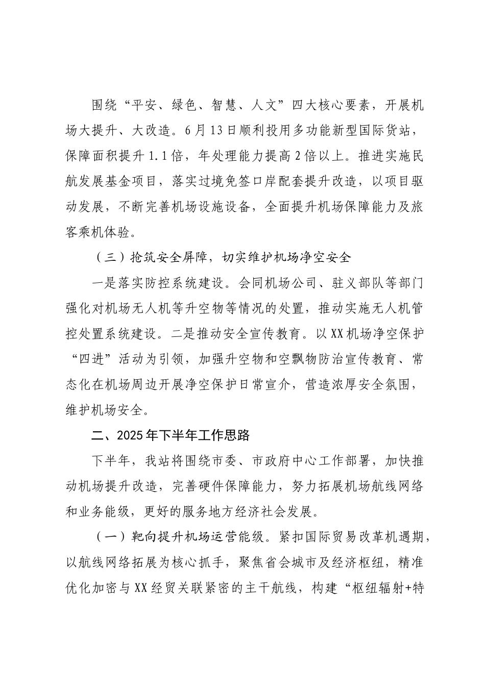 XX市2025年上半年工作总结及下半年工作思路.docx_第2页