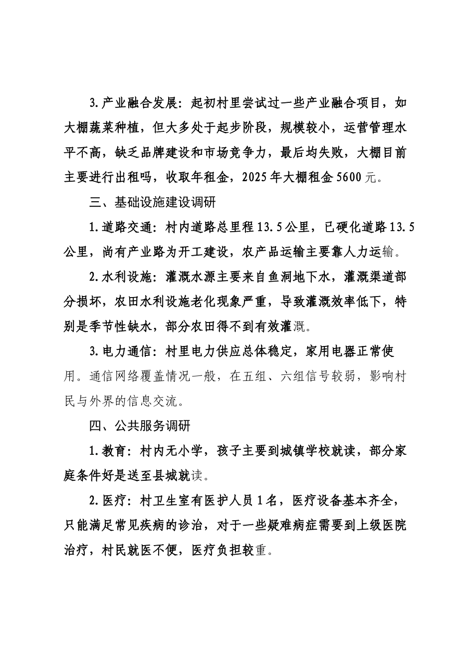 新任驻村工作队长调研报告.docx_第3页
