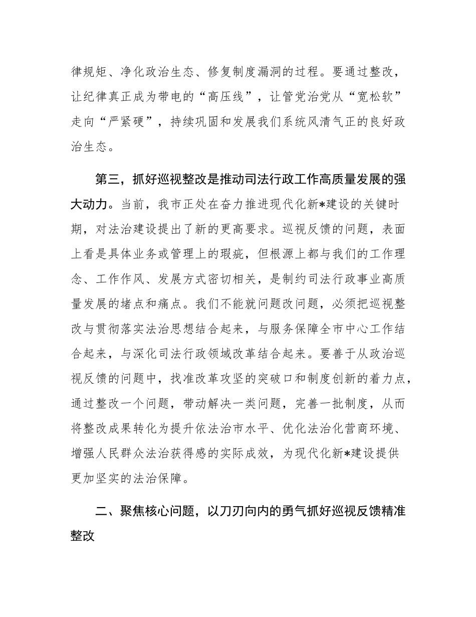 在2025年局落实市委巡视整改专题党委（扩大）会暨动员部署会上的讲话.docx_第3页