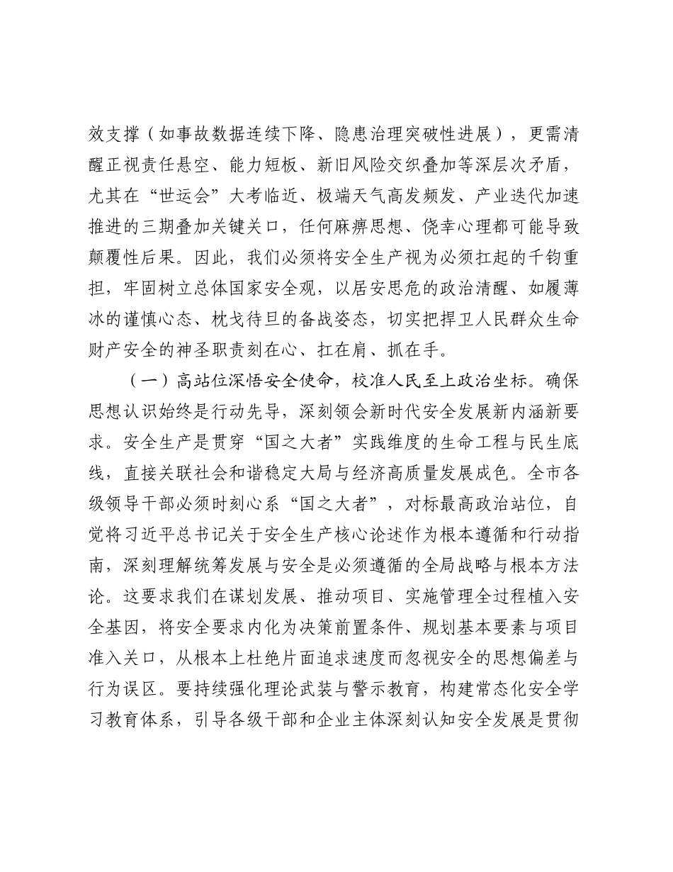 在全市危险化学品和烟花爆竹安全生产专委会会议上的讲话（2）.docx_第2页