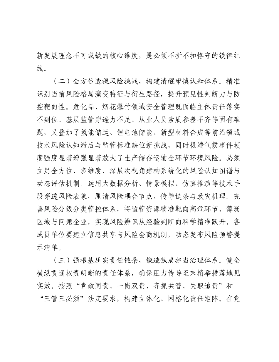 在全市危险化学品和烟花爆竹安全生产专委会会议上的讲话（2）.docx_第3页
