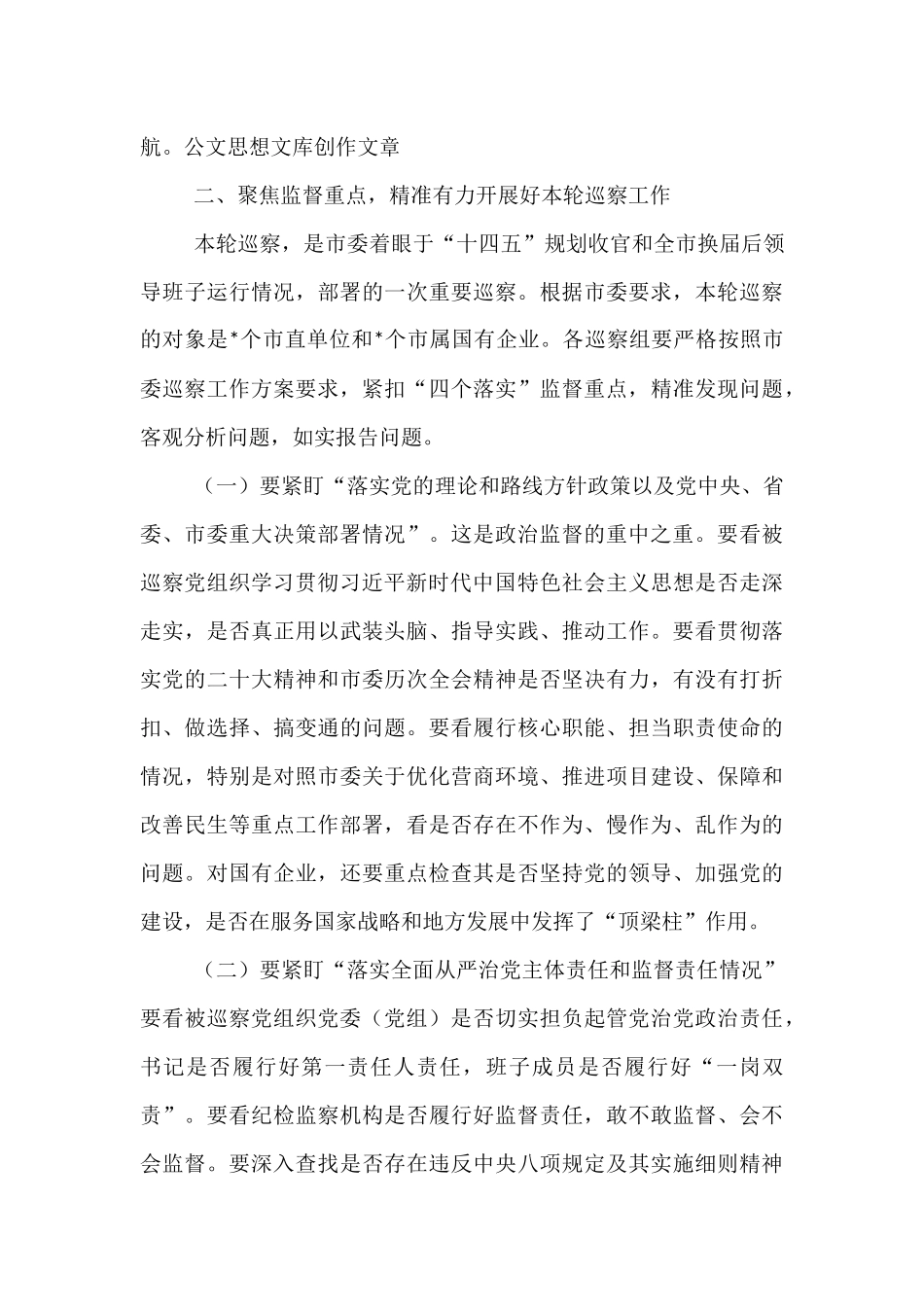 在2025年市委巡察工作动员部署会上的讲话.docx_第3页