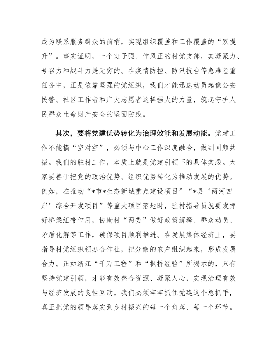 在2025年镇驻村指导员座谈会上的发言.docx_第3页