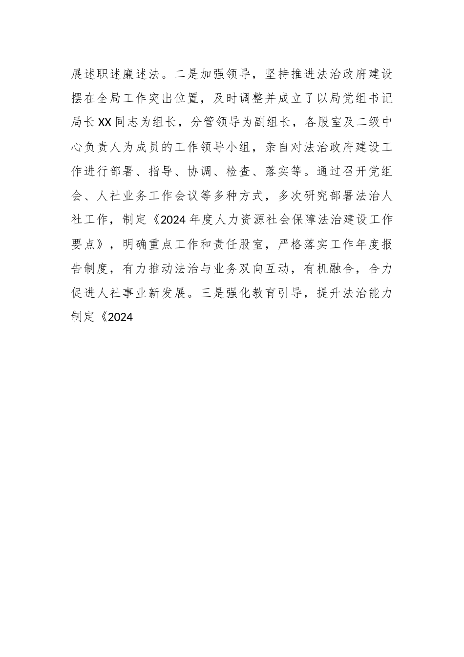 关于2024年法治政府建设工作总结的报告.docx_第3页