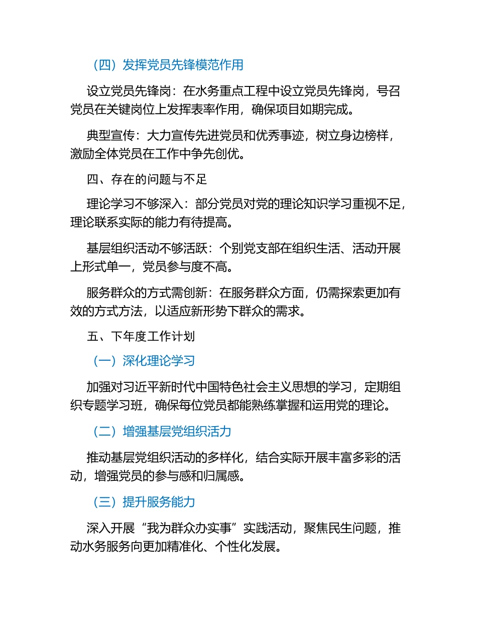 水务局全年党建工作总结.docx_第3页