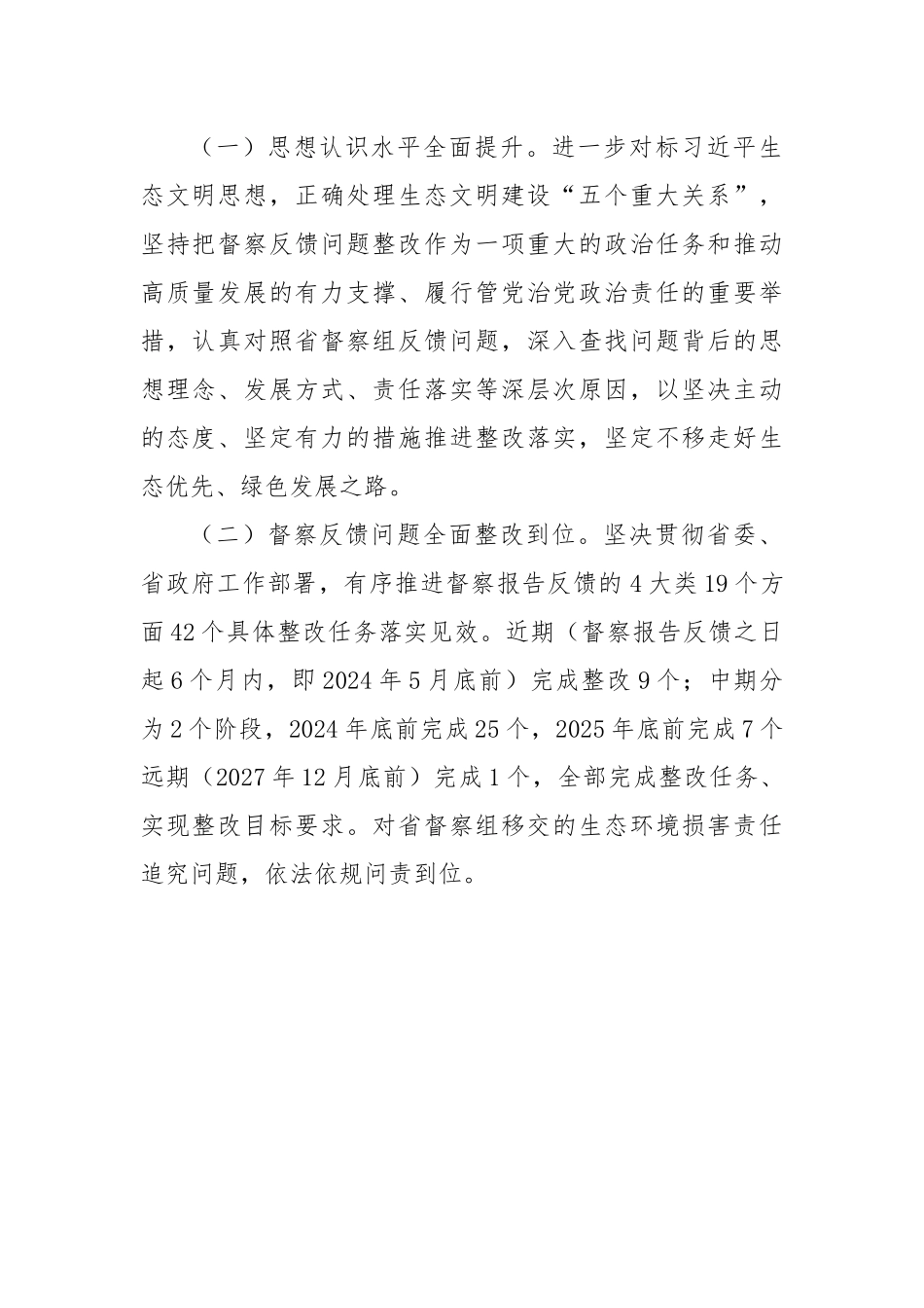 X市贯彻落实第二轮省生态环境保护督察报告整改方案.docx_第2页