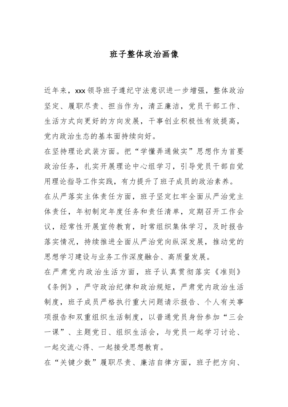 班子整体政治画像.docx_第1页