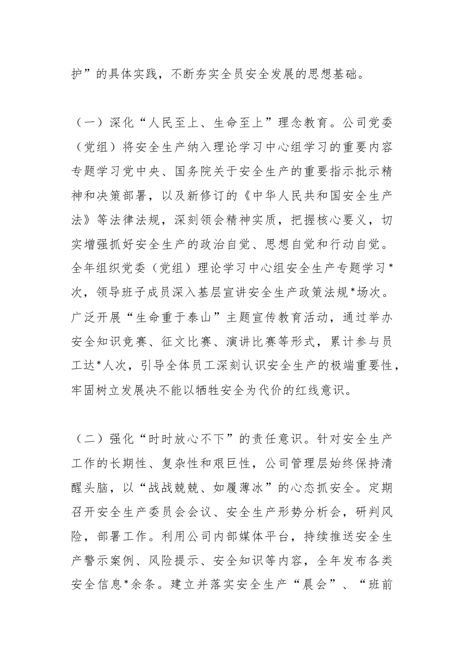 国企2025年安全生产工作总结.docx_第2页