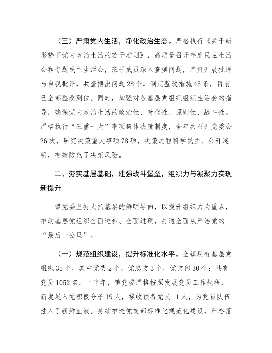 2025年全面从严治党工作总结.docx_第3页