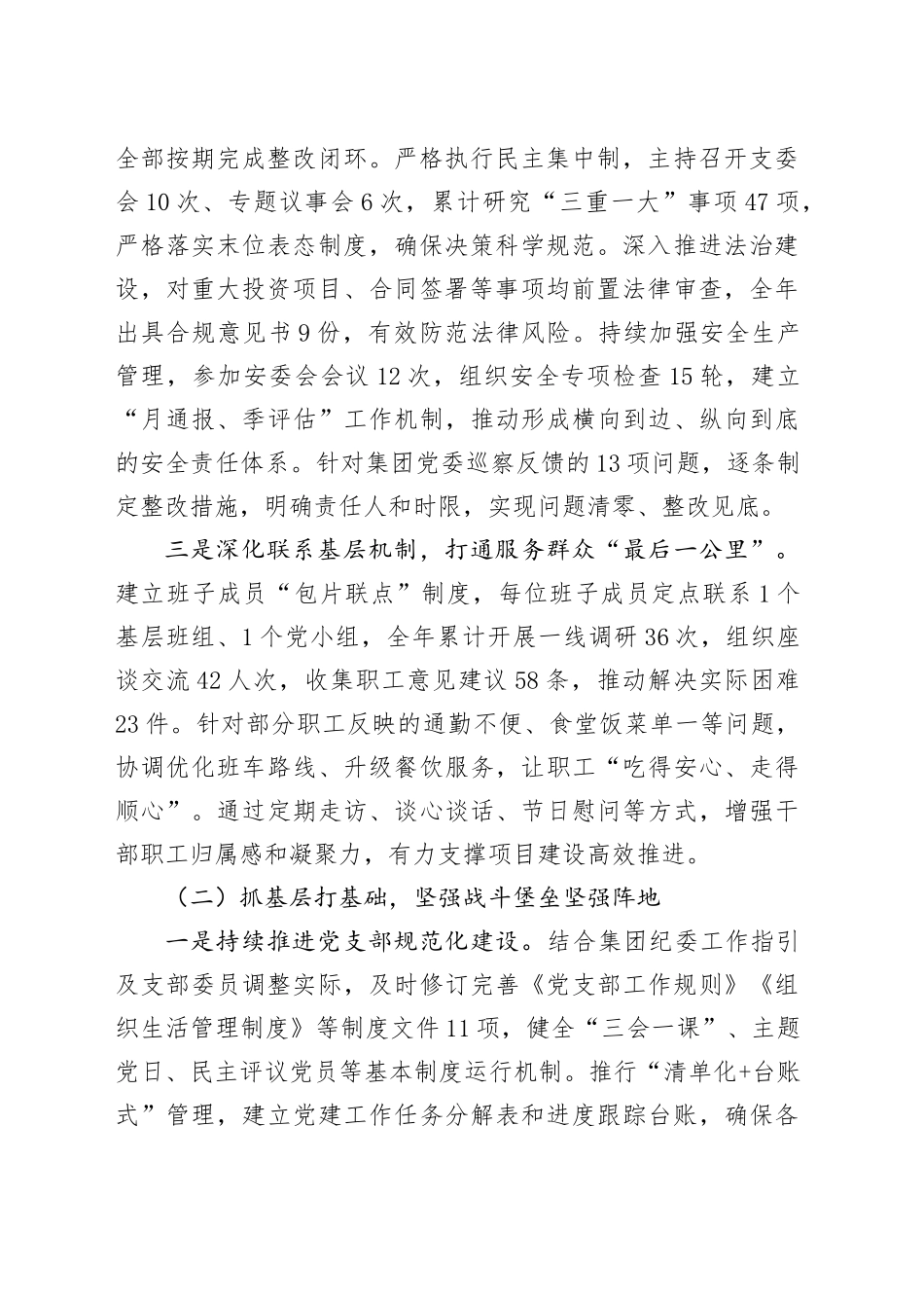 2025年党组织书记抓基层党建工作述职报告.docx_第2页
